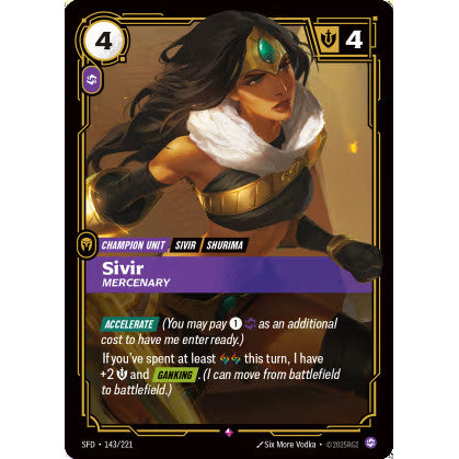 RFB [RFB02-SFD-143 R] Sivir - Mercenary