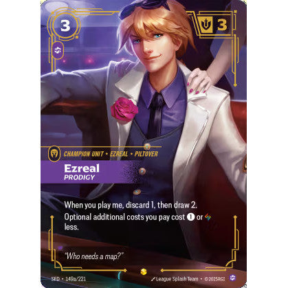 RFB [RFB02-SFD-149a SC] Ezreal - Prodigy (Alternate Art)