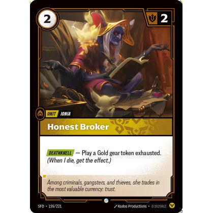 RFB [RFB02-SFD-155 C] Honest Broker