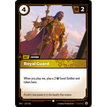 RFB [RFB02-SFD-157 U] Royal Guard