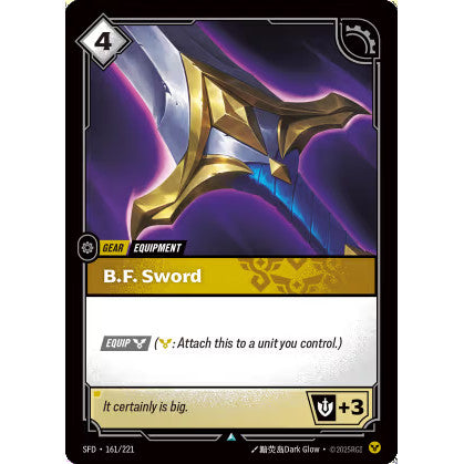 RFB [RFB02-SFD-161 U] B.F. Sword