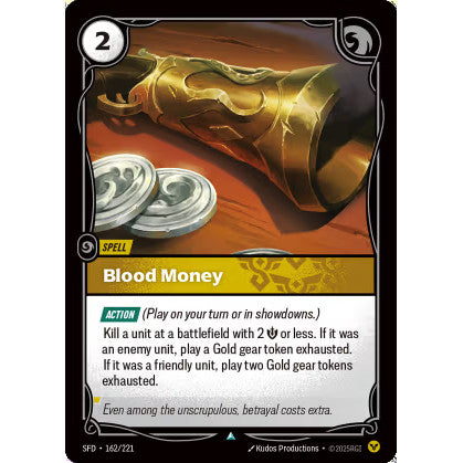 RFB [RFB02-SFD-162 U] Blood Money