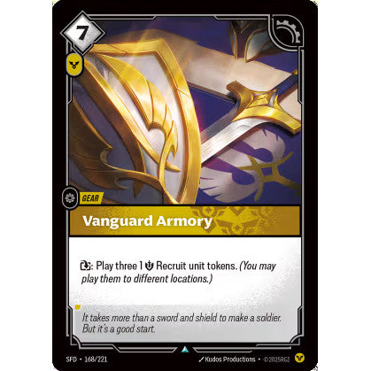 RFB [RFB02-SFD-168 U] Vanguard Armory
