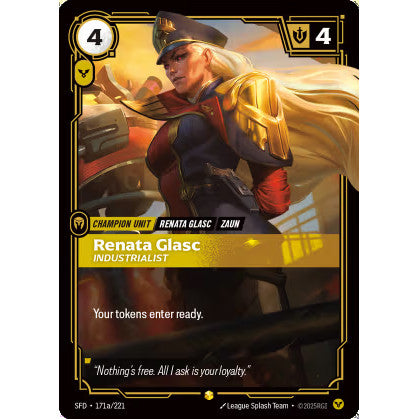 RFB [RFB02-SFD-171a SC] Renata Glasc - Industrialist (Alternate Art)