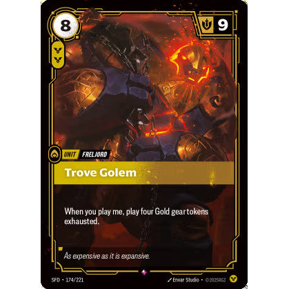 RFB [RFB02-SFD-174 R] Trove Golem