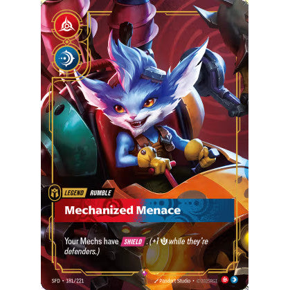 RFB [RFB02-SFD-181 R] Rumble - Mechanized Menace