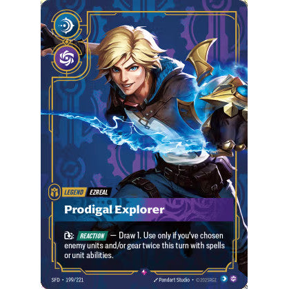 RFB [RFB02-SFD-199 R] Ezreal - Prodigal Explorer