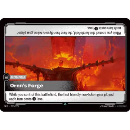 RFB [RFB02-SFD-213 U] Ornn's Forge