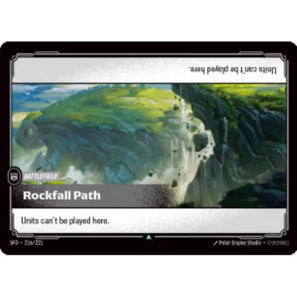 RFB [RFB02-SFD-216 U] Rockfall Path