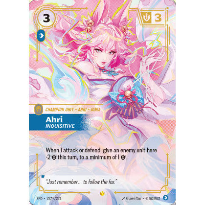 RFB [RFB02-SFD-227* SC] Ahri - Inquisitive (Signature)