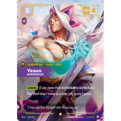RFB [RFB02-SFD-235 SC] Yasuo - Windrider (Overnumbered)