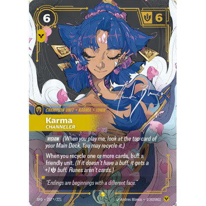 RFB [RFB02-SFD-237* SC] Karma - Channeler (Signature)