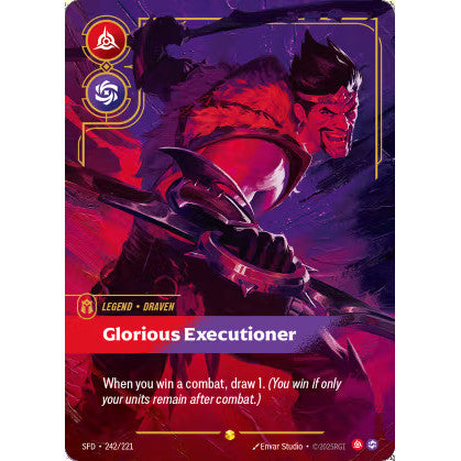 RFB [RFB02-SFD-242 SC] Draven - Glorious Executioner (Overnumbered)