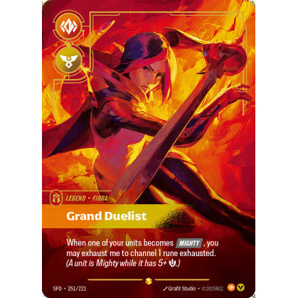 RFB [RFB02-SFD-251 SC] Fiora - Grand Duelist (Overnumbered)
