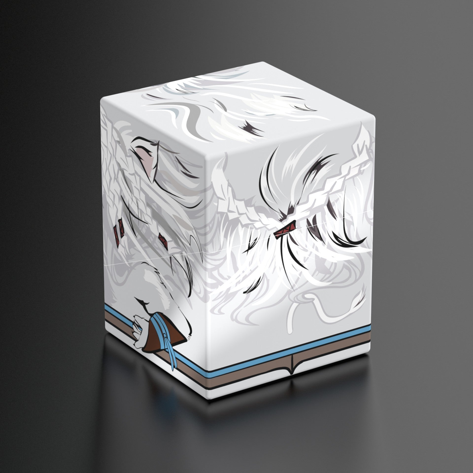 UG Squaroes Deck Box - MTG Foundations