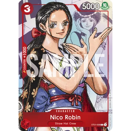 OPCG [ST01-008 PR] Nico Robin (Alternate Art - Premium Card Collection - 25th Edition)