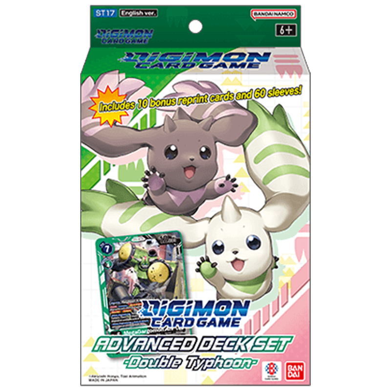 Digimon Card Game ST-17 Advanced Deck Set Double Typhoon