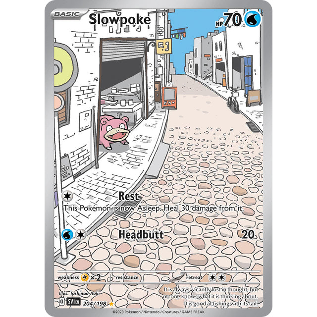 PKM [SV01-SVI-204 IR] Slowpoke - 204/198