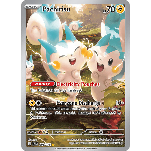 PKM [SV01-SVI-208 IR] Pachirisu - 208/198