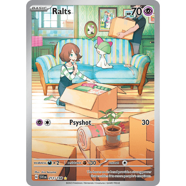 PKM [SV01-SVI-211 IR] Ralts - 211/198