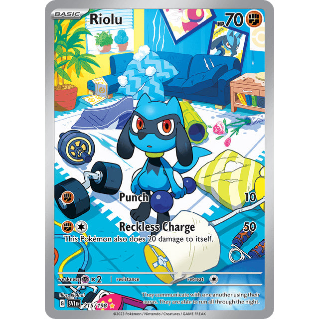 PKM [SV01-SVI-215 IR] Riolu - 215/198