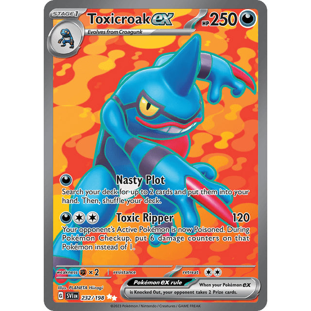 PKM [SV01-SVI-232 UR] Toxicroak ex - 232/198
