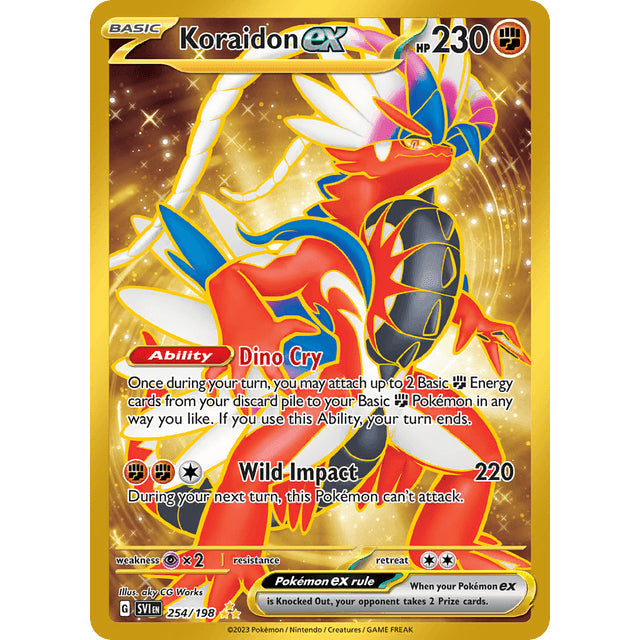 PKM [SV01-SVI-254 HR] Koraidon ex - 254/198