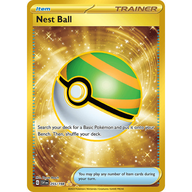 PKM [SV01-SVI-255 HR] Nest Ball - 255/198