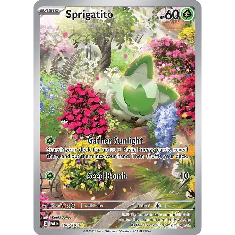 PKM [SV02-PAL-196 IR] Sprigatito - 196/193
