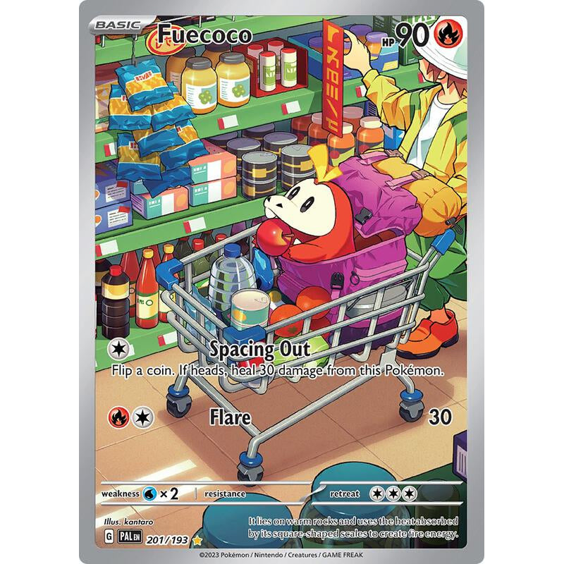 PKM [SV02-PAL-201 IR] Fuecoco - 201/193