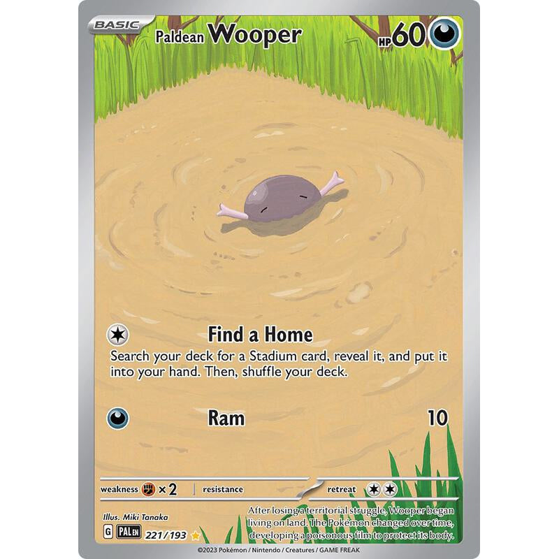 PKM [SV02-PAL-221 IR] Paldean Wooper - 221/193