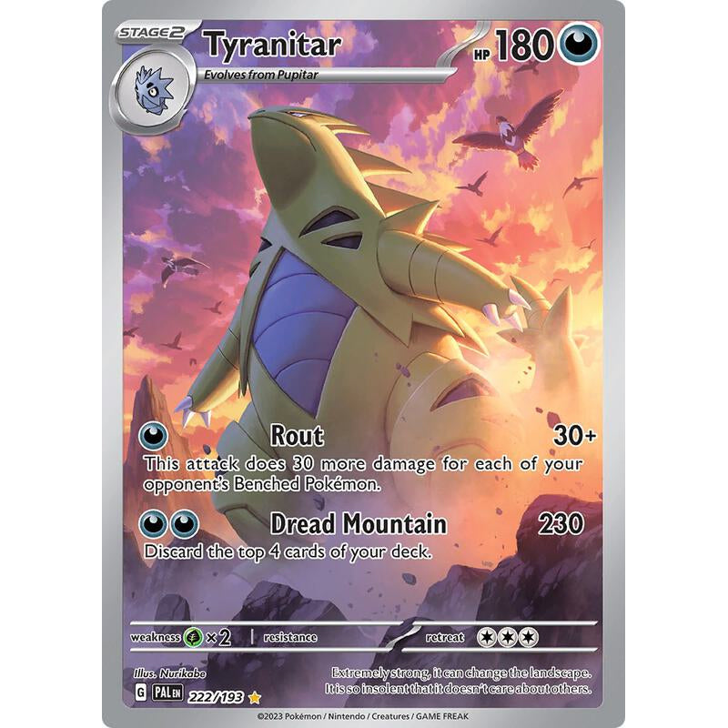 PKM [SV02-PAL-222 IR] Tyranitar - 222/193