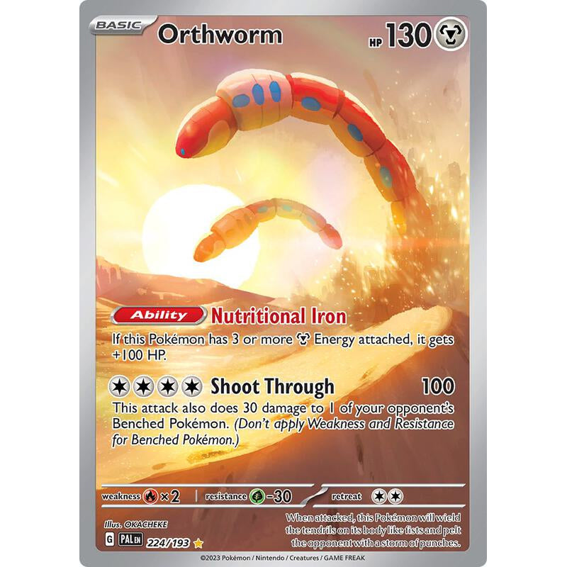 PKM [SV02-PAL-224 IR] Orthworm - 224/193