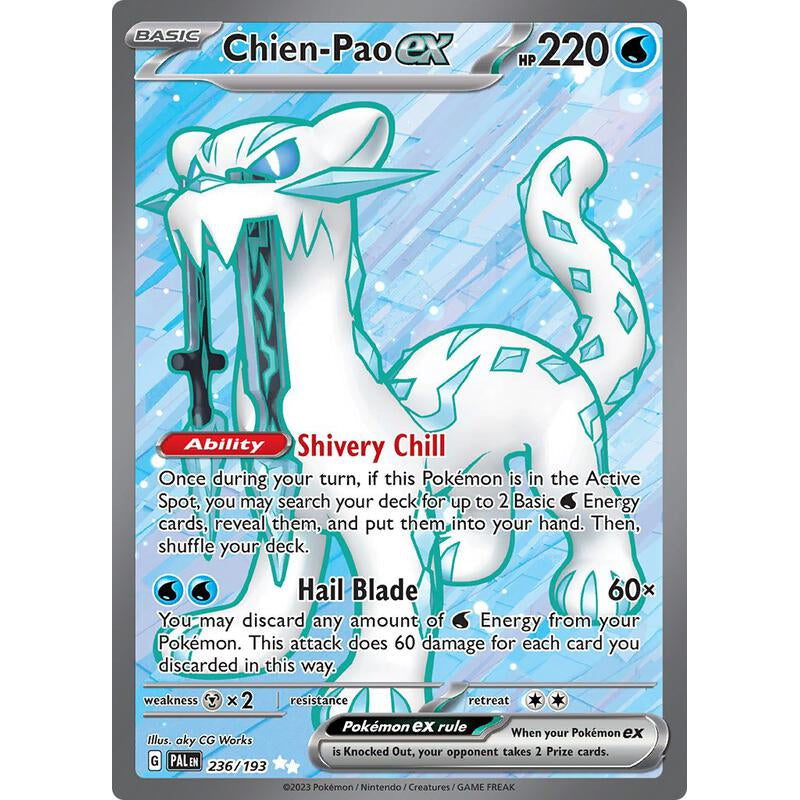 PKM [SV02-PAL-236 UR] Chien-Pao ex - 236/193