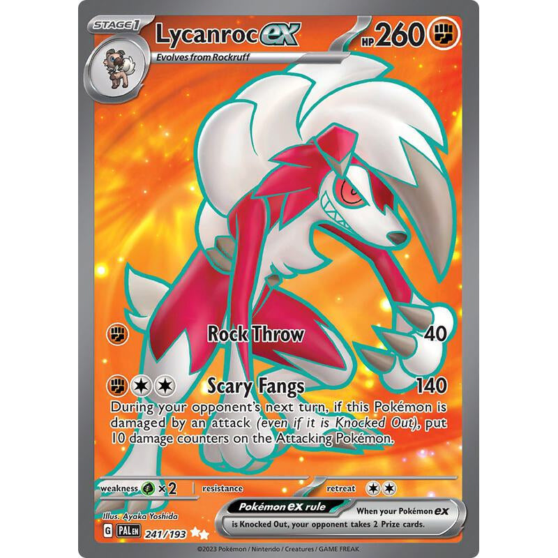 PKM [SV02-PAL-241 UR] Lycanroc ex - 241/193