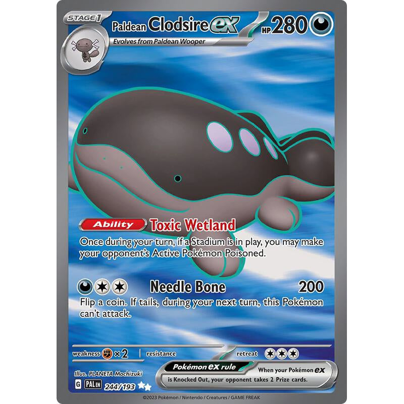 PKM [SV02-PAL-244 UR] Paldean Clodsire ex - 244/193