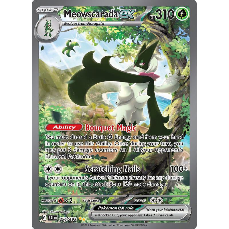 PKM [SV02-PAL-256 SIR] Meowscarada ex - 256/193