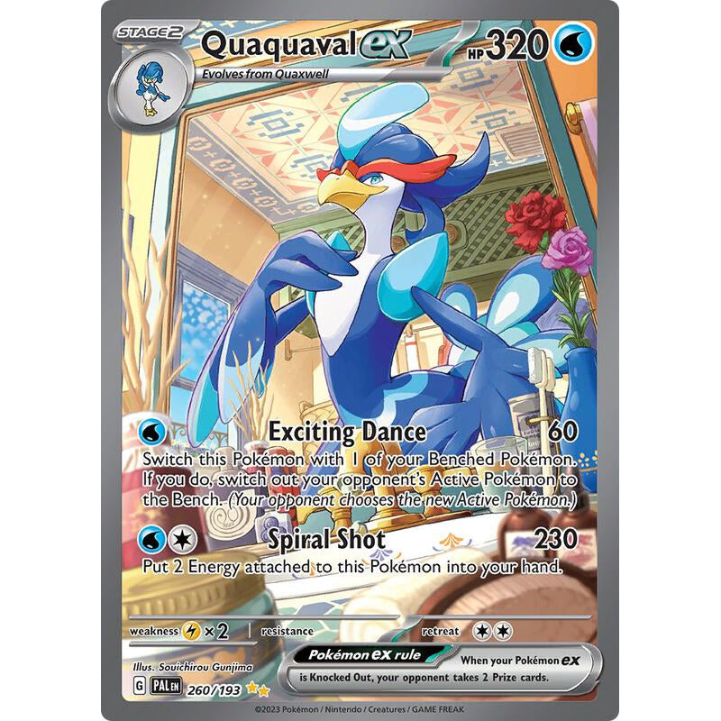 PKM [SV02-PAL-260 SIR] Quaquaval ex - 260/193