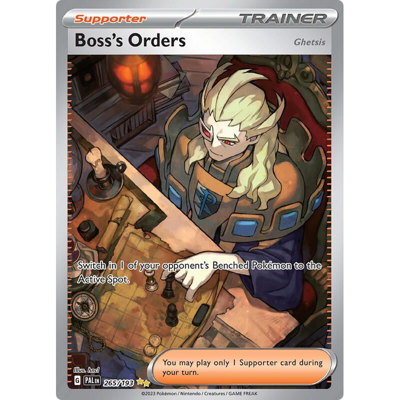 PKM [SV02-PAL-265 SIR] Boss's Orders - 265/193