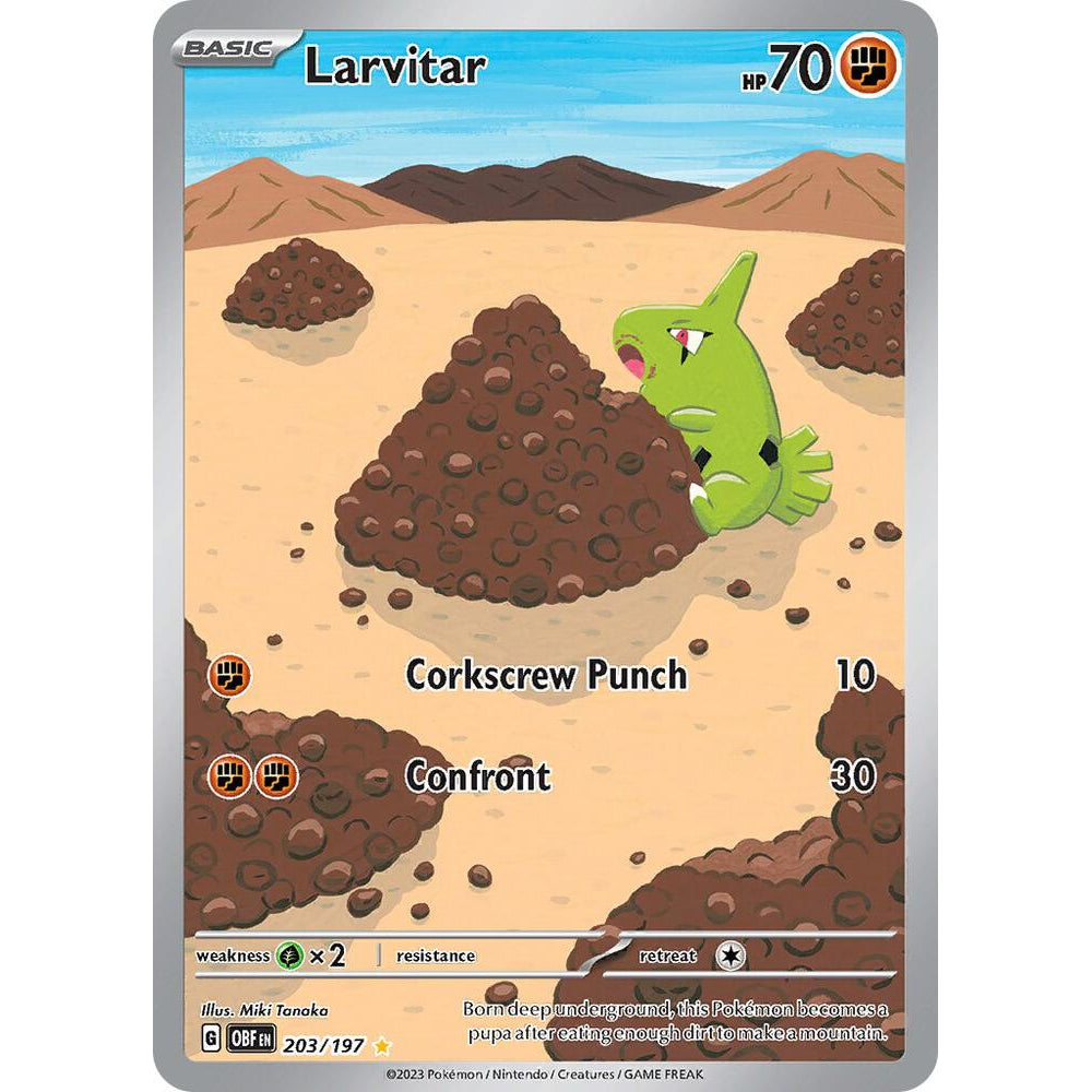 PKM [SV03-OBF-203 IR] Larvitar - 203/197