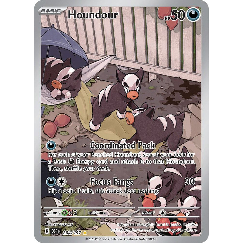 PKM [SV03-OBF-204 IR] Houndour - 204/197
