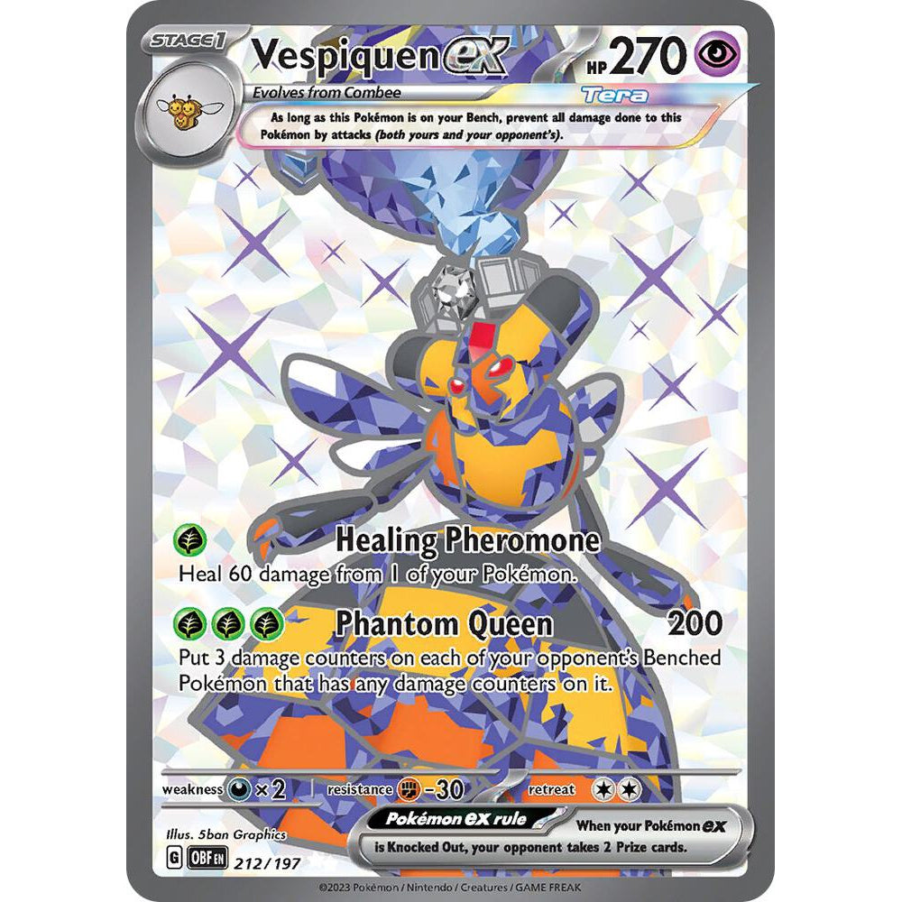 PKM [SV03-OBF-212 UR] Vespiquen ex - 212/197
