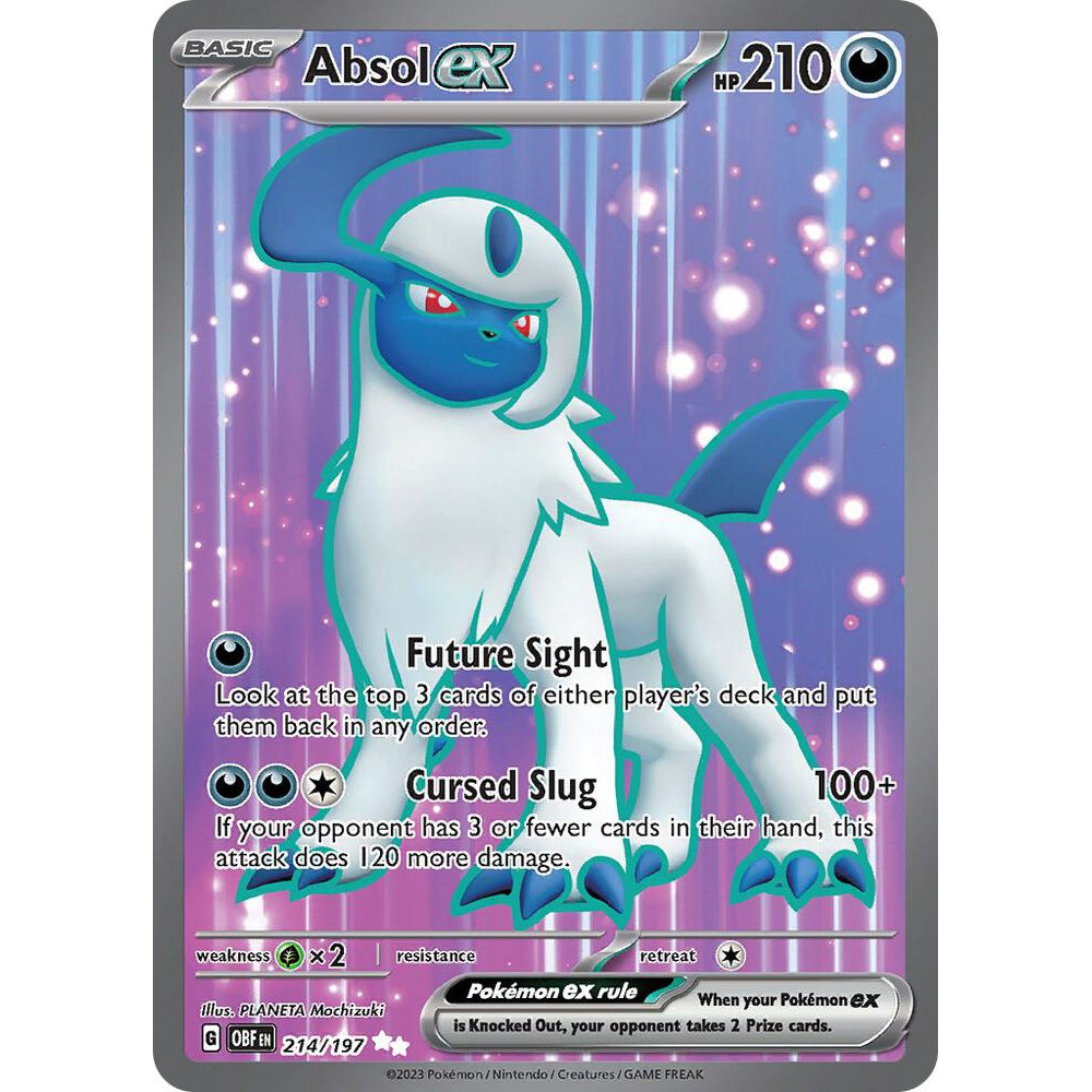 PKM [SV03-OBF-214 UR] Absol ex - 214/197