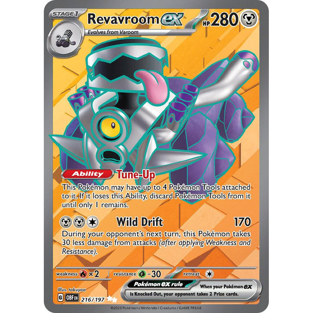 PKM [SV03-OBF-216 UR] Revavroom ex - 216/197