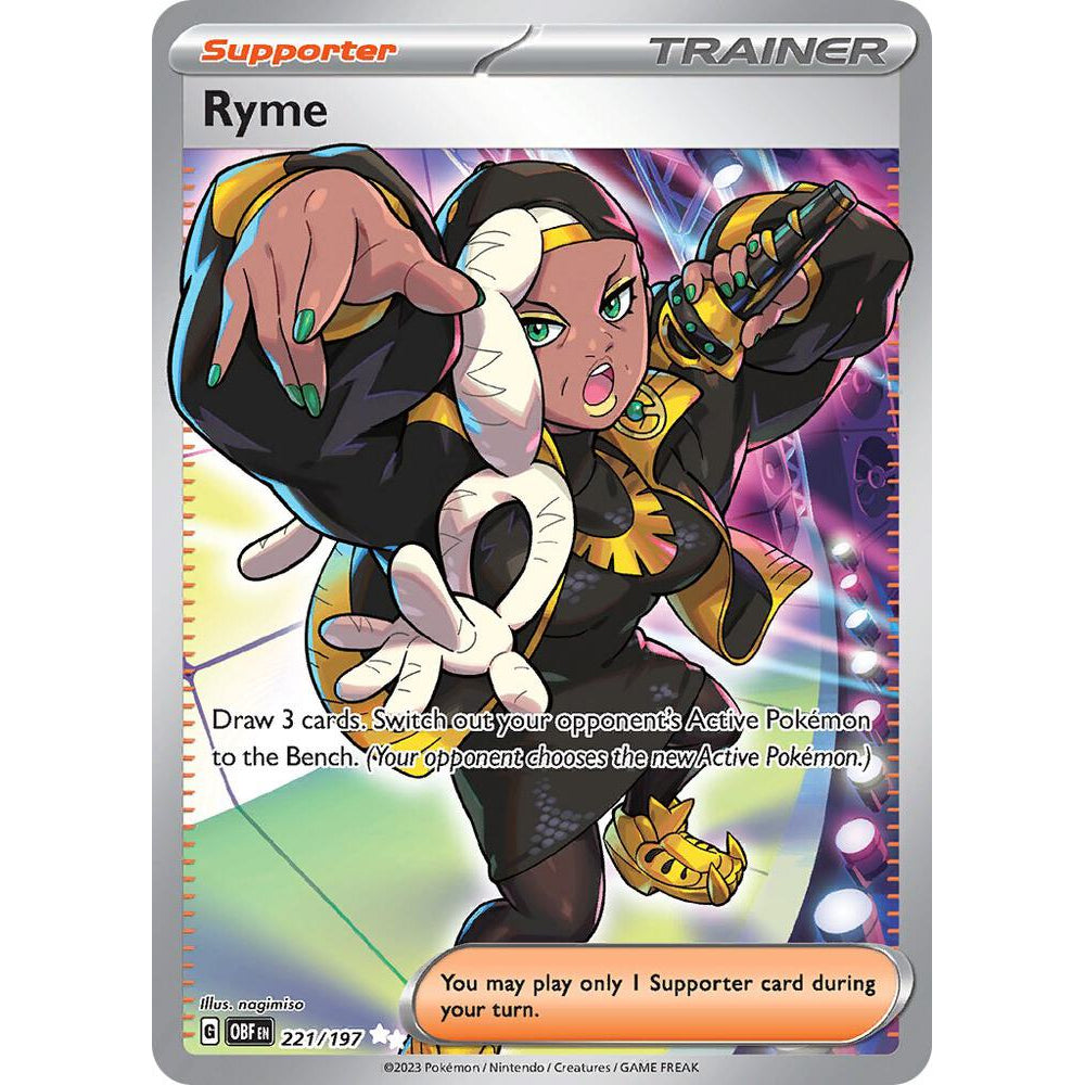 PKM [SV03-OBF-221 UR] Ryme - 221/197