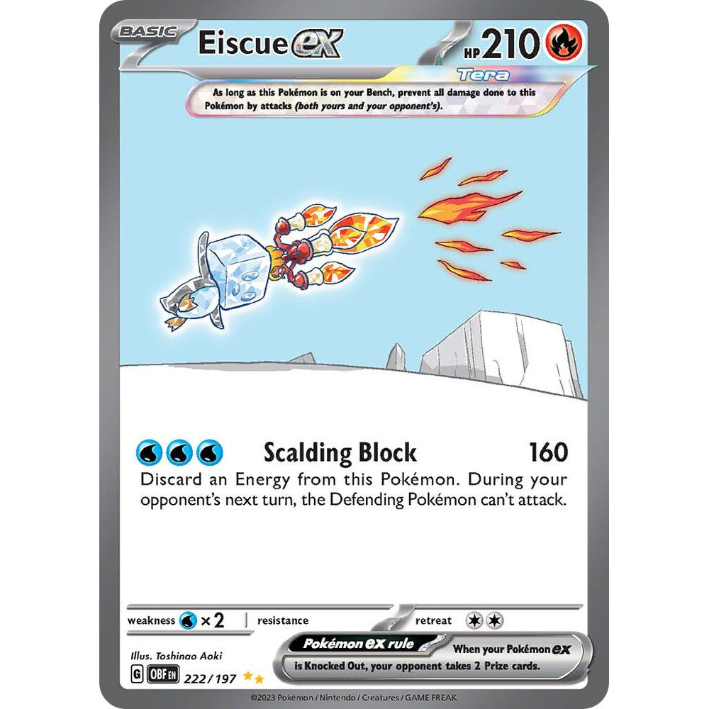 PKM [SV03-OBF-222 SIR] Eiscue ex - 222/197