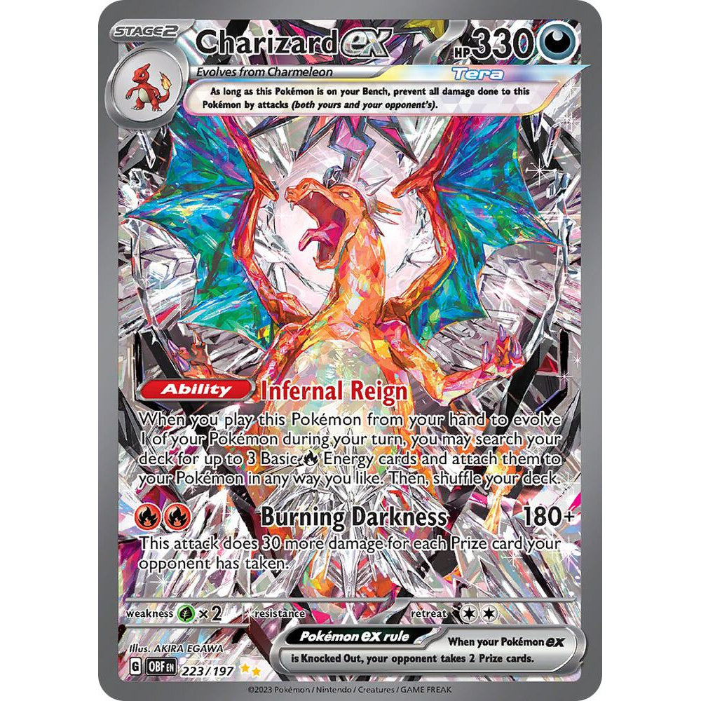 PKM [SV03-OBF-223 SIR] Charizard ex - 223/197