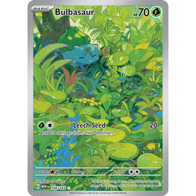 PKM [SV03.5-MEW-166 IR] Bulbasaur - 166/165