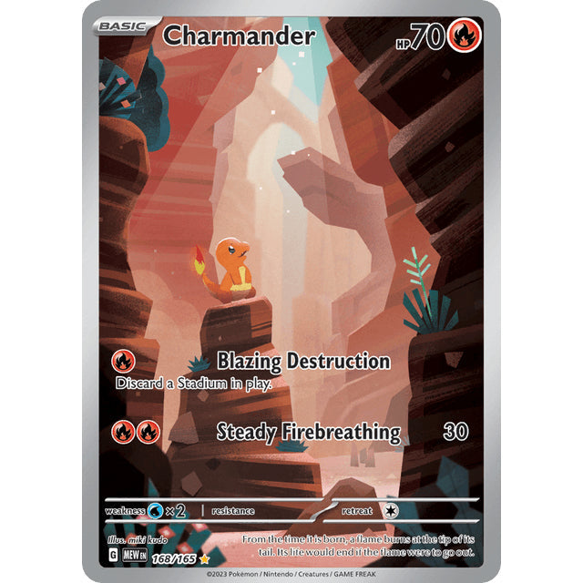 PKM [SV03.5-MEW-168 IR] Charmander - 168/165