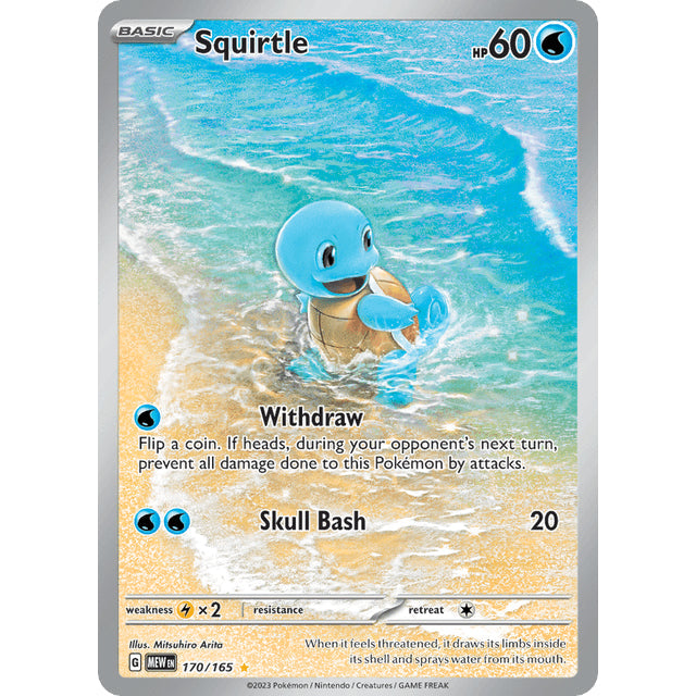 PKM [SV03.5-MEW-170 IR] Squirtle - 170/165